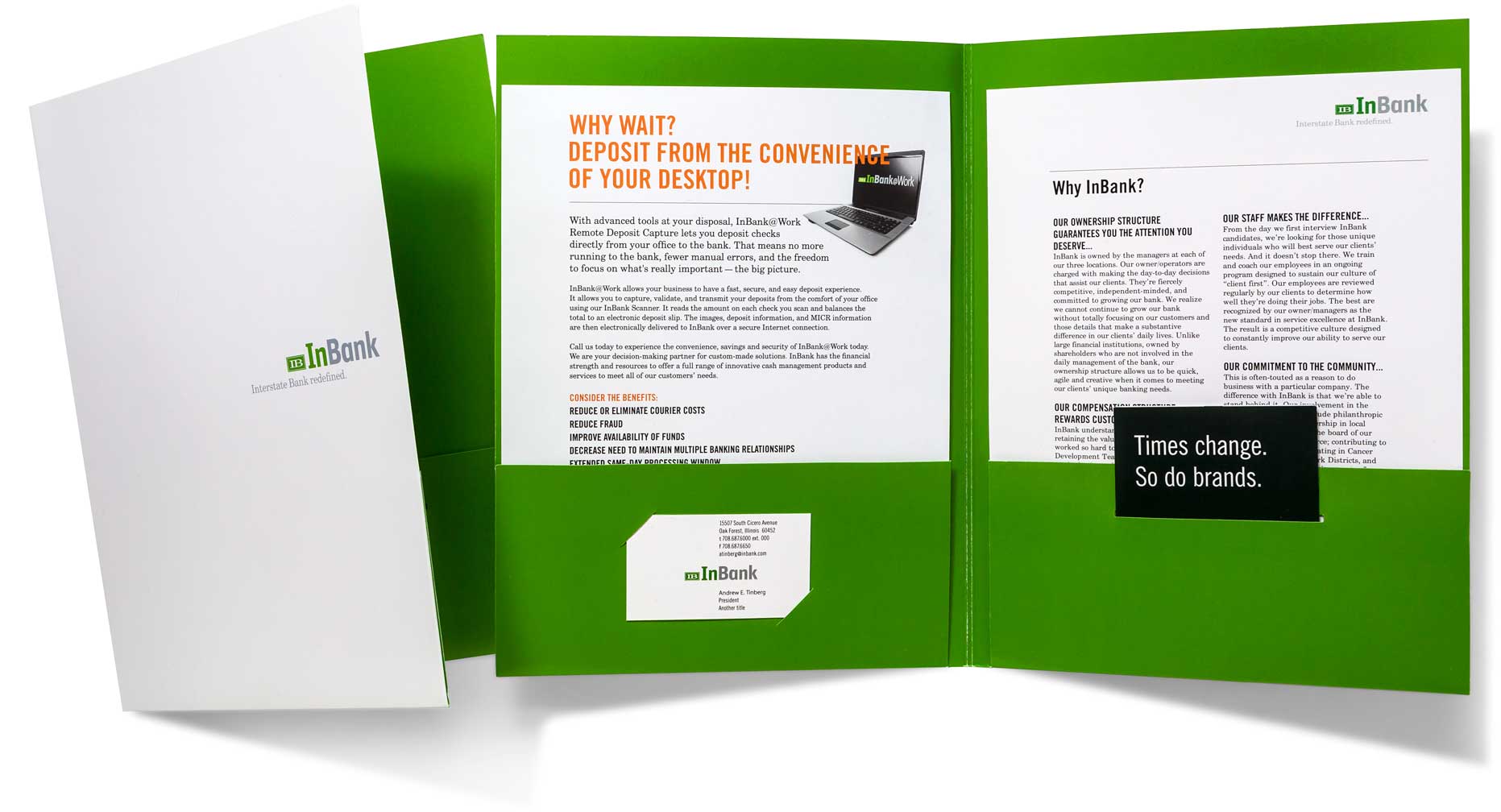 inbank_folder.jpg Art Direction by: Bart Crosby, Crosby Associates